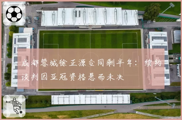 成都蓉城徐正源合同剩半年：续约谈判因亚冠资格悬而未决